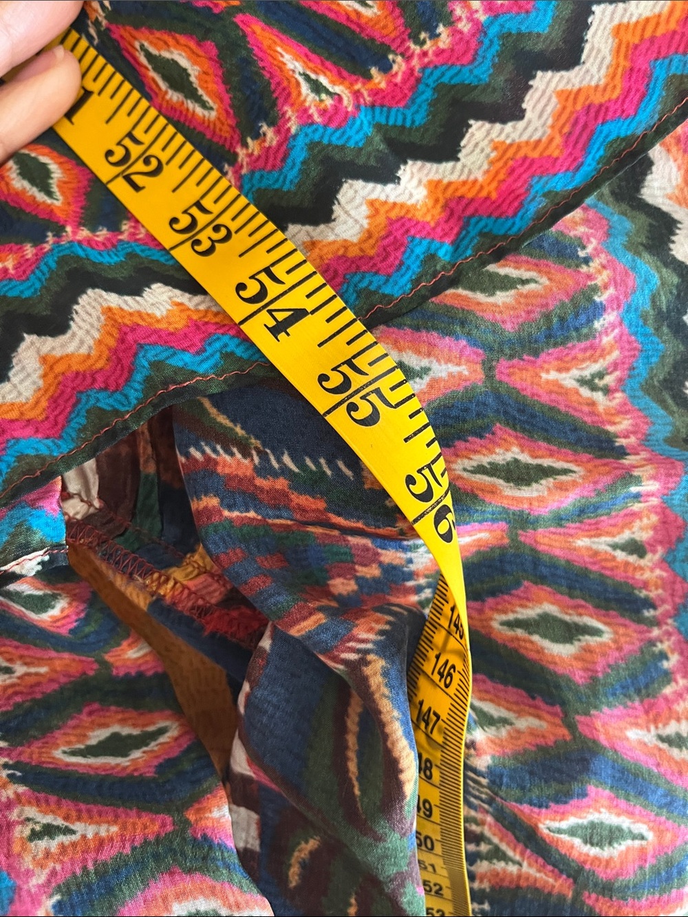 Farm Rio Bright Red & Multicolor Bohemian V-Neck Maxi Dress - Picture 15 of 15